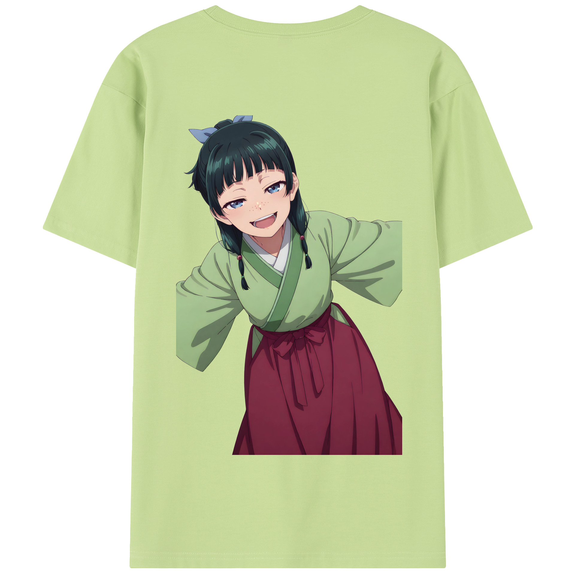 （画像用） 薬屋のひとりごと The Apothecary Diaries 綿100％半袖Tシャツ（背面プリント）